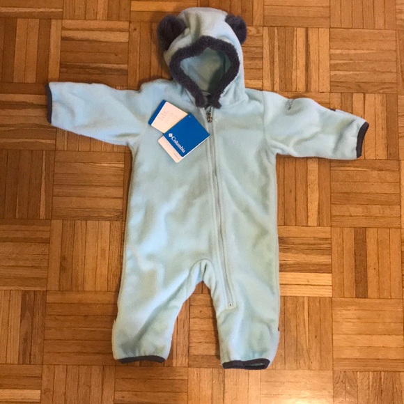 columbia baby bear bunting